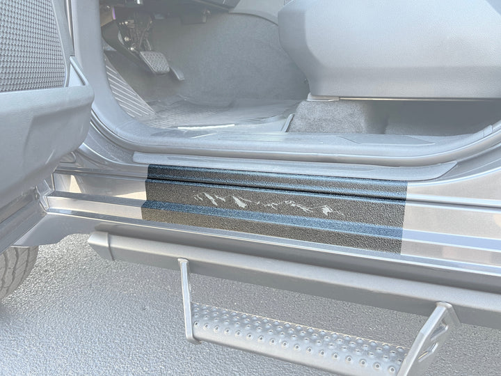 Door Sill Protection Overlays Fits 2022-2027 Toyota Sequoia