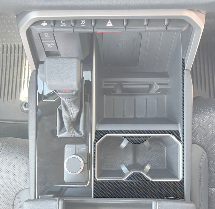 Center Cup Holder Accent Trim Fits 2022-2027 Toyota Tundra & 2023-2027 Toyota Sequoia