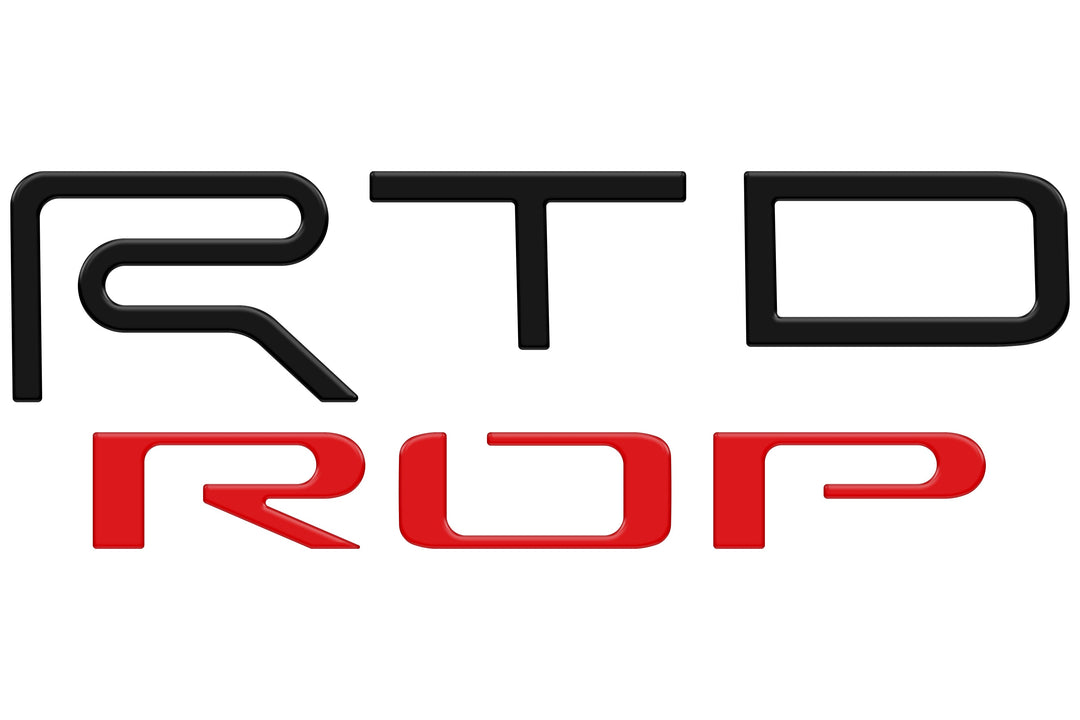 TRD Pro Tailgate Letter Inserts Fits 2022-2027 Toyota Tundra