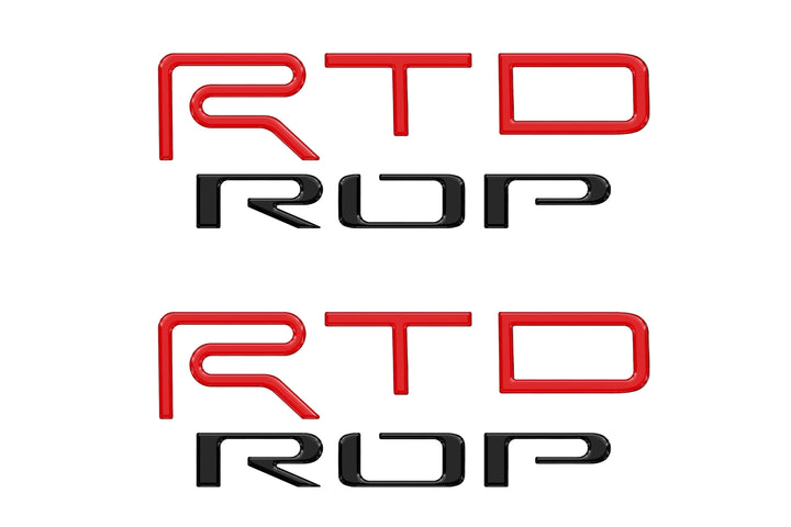 Hood Louver Letter Overlays Fits 2022-2027 Toyota Tundra TRD Pro