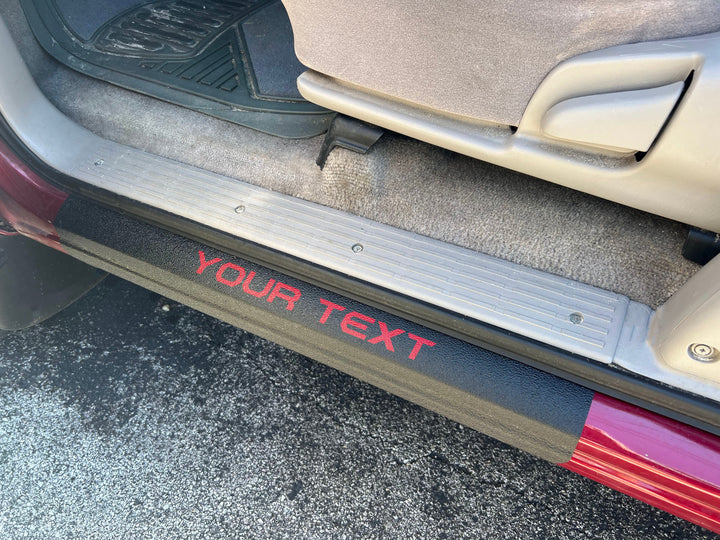 Tufskinz Textured Door Sill Overlays Fits Tundra (2000-2006)