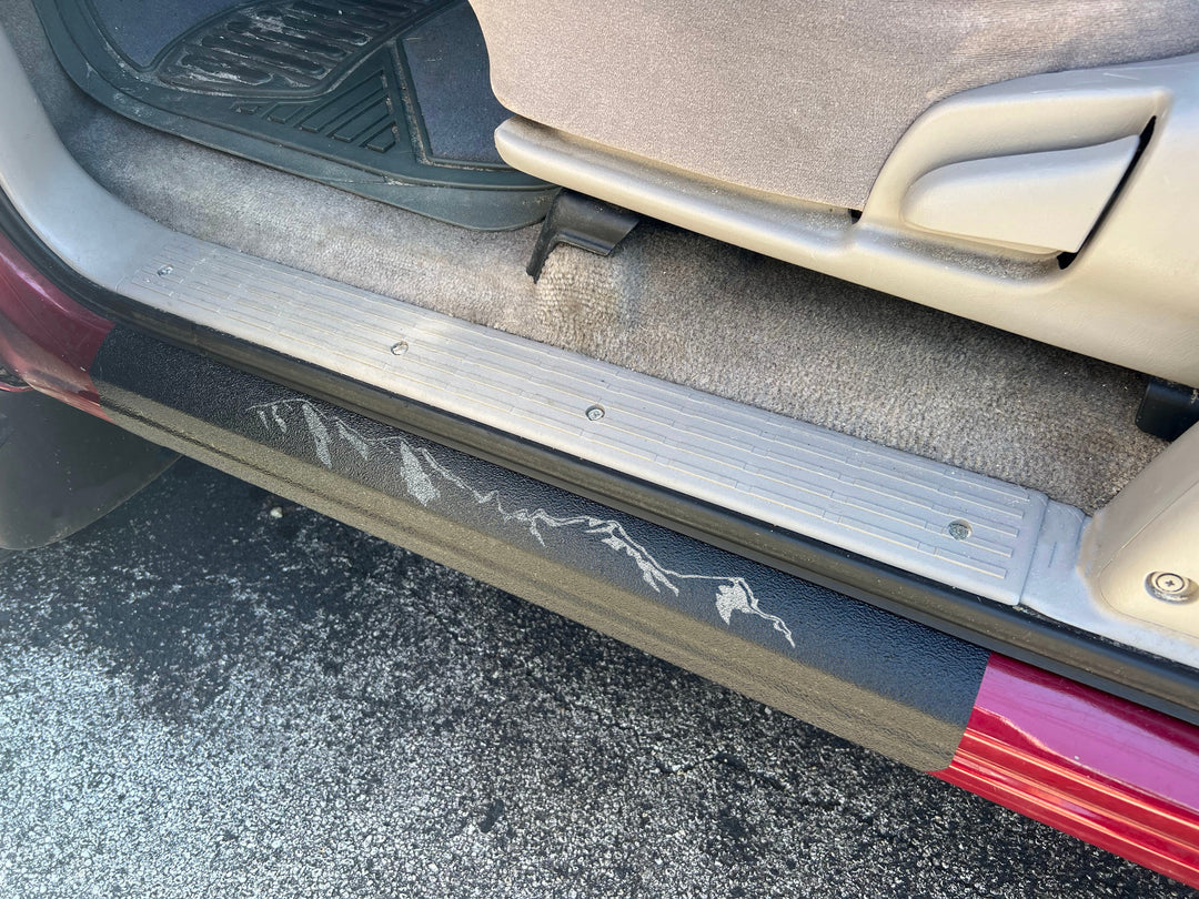 Tufskinz Textured Door Sill Overlays Fits Tundra (2000-2006)