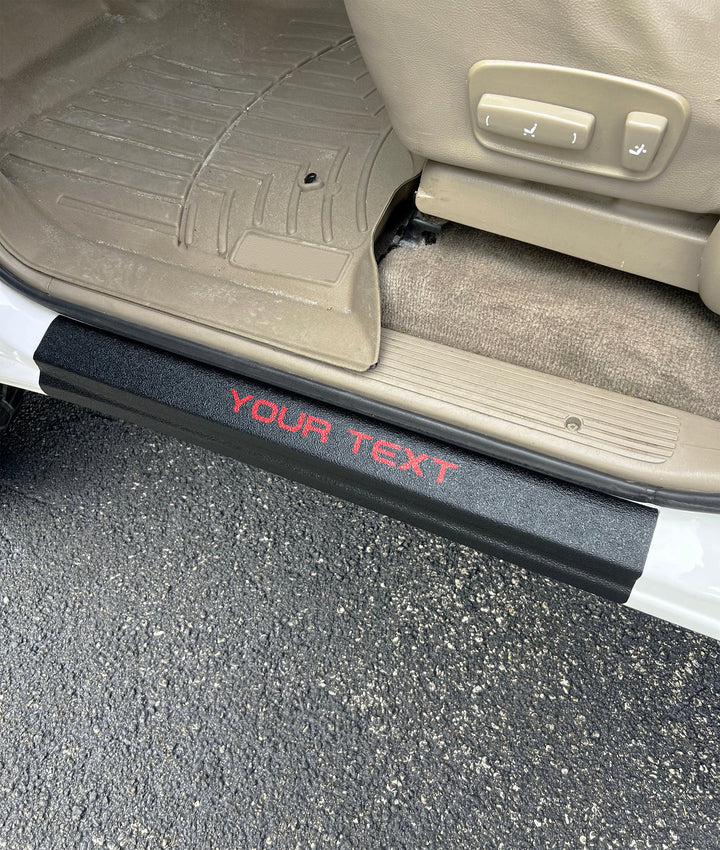 Tufskinz Textured Door Sill Overlays Fits Tundra (2000-2006)