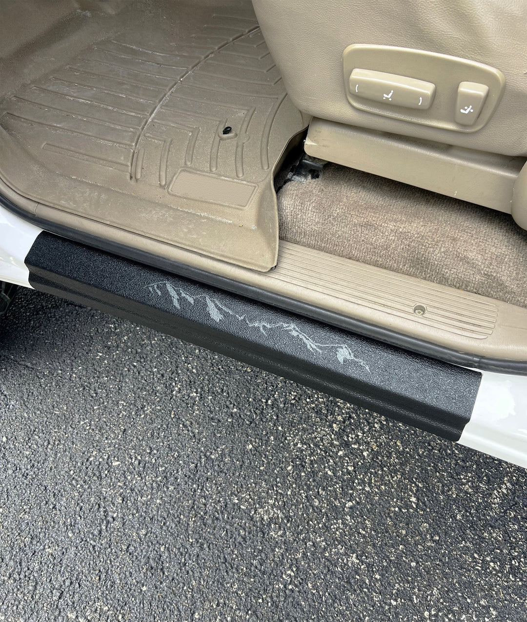 Textured Door Sill Overlays Fits 2000-2006 Toyota Tundra