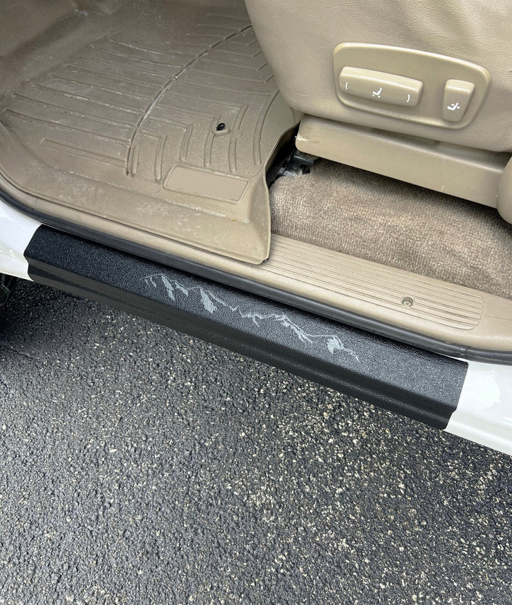 Tufskinz Textured Door Sill Overlays Fits Tundra (2000-2006)
