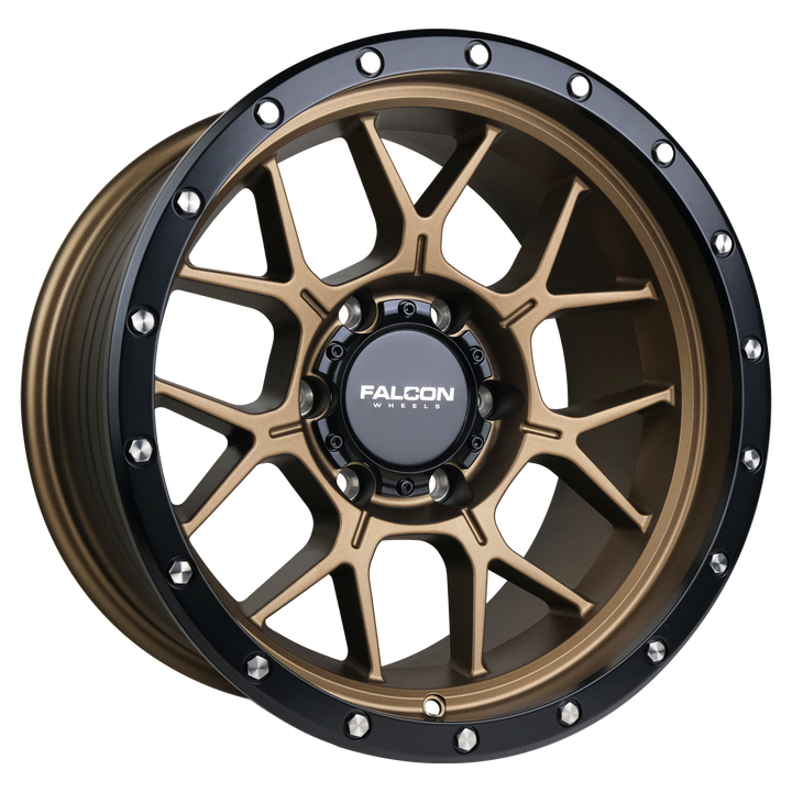 Falcon Off-Road Wheels TX - Titan Matte Bronze 17x9