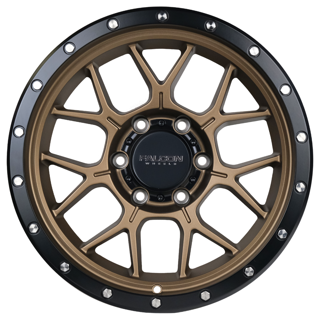 Falcon Off-Road Wheels TX - Titan Matte Bronze 17x9
