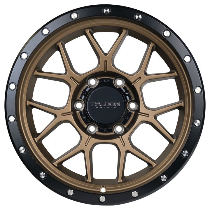 Falcon Off-Road Wheels TX - Titan Matte Bronze 17x9