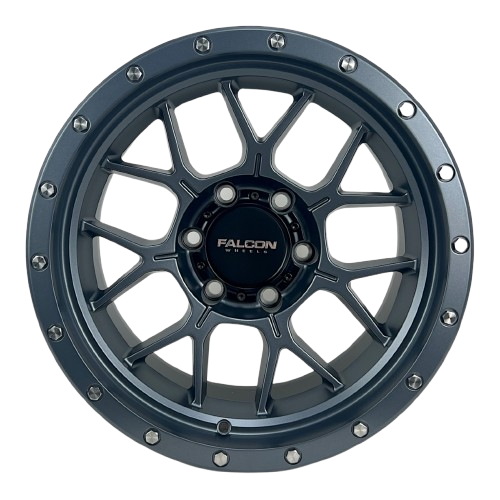 Falcon Off-Road Wheels TX - Titan Matte Gunmetal 17x9