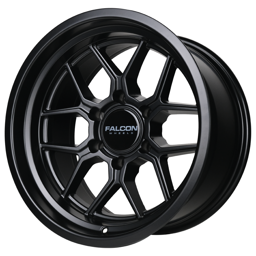 Falcon Off-Road Wheels TX1 - Apollo Matte Black 17x9