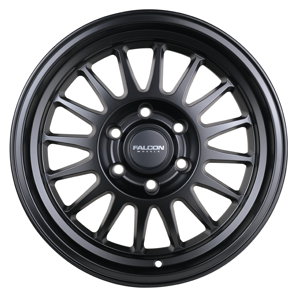 Falcon Off-Road Wheels TX2 - Stratos Matte Black 17x9