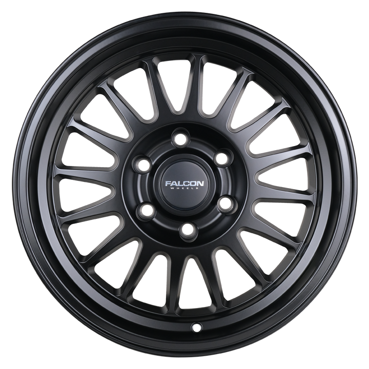 Falcon Off-Road Wheels TX2 - Stratos Matte Black 17x9