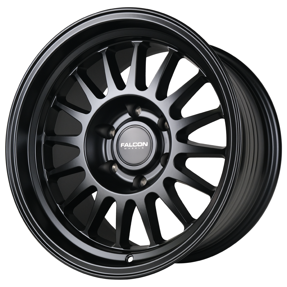 Falcon Off-Road Wheels TX2 - Stratos Matte Black 17x9