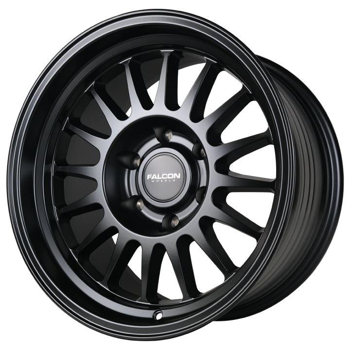 Falcon Off-Road Wheels TX2 - Stratos Matte Black 17x9