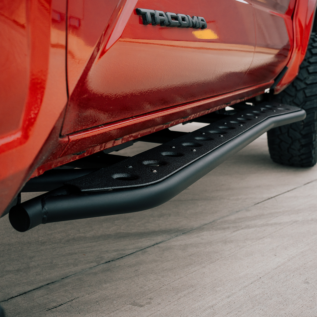Cali Raised Step Edition Rock Sliders For Tacoma (2024+)