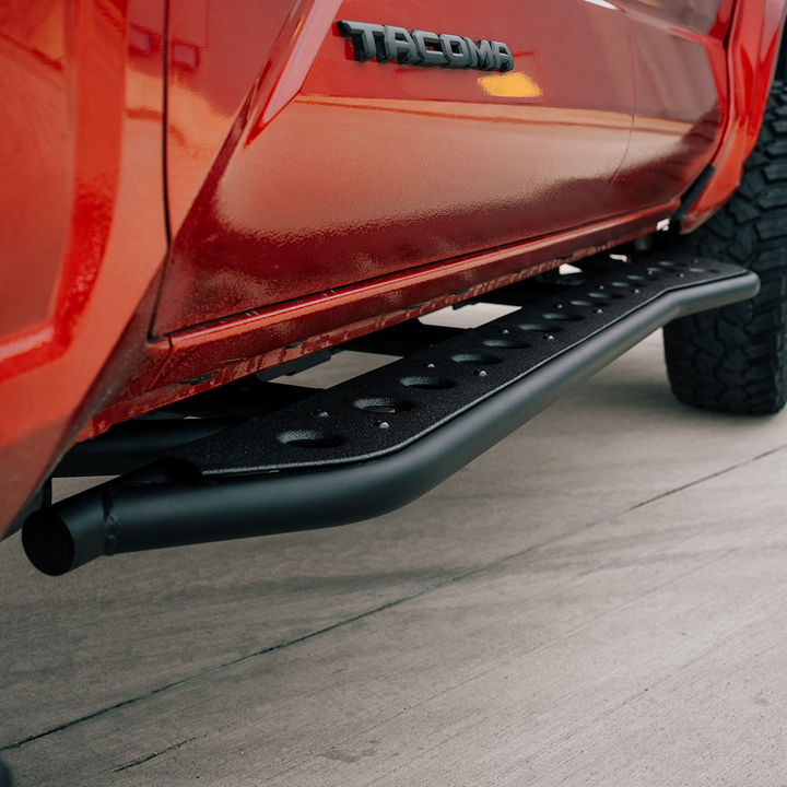 Cali Raised Step Edition Rock Sliders For Tacoma (2024+)