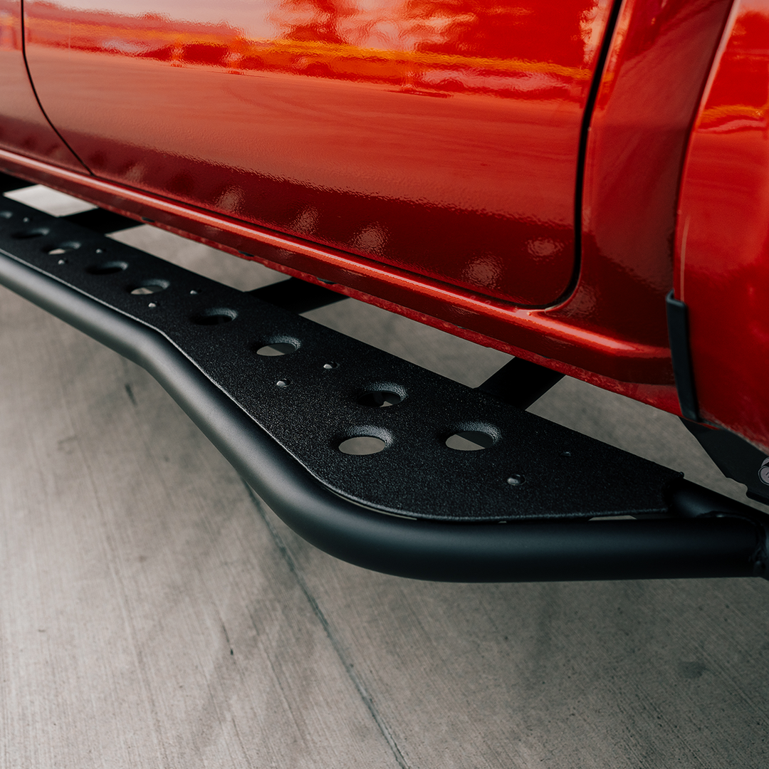 Cali Raised Step Edition Rock Sliders For Tacoma (2024+)