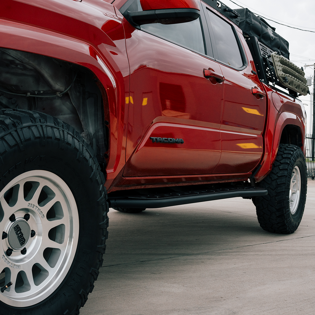 Cali Raised Step Edition Rock Sliders For Tacoma (2024+)