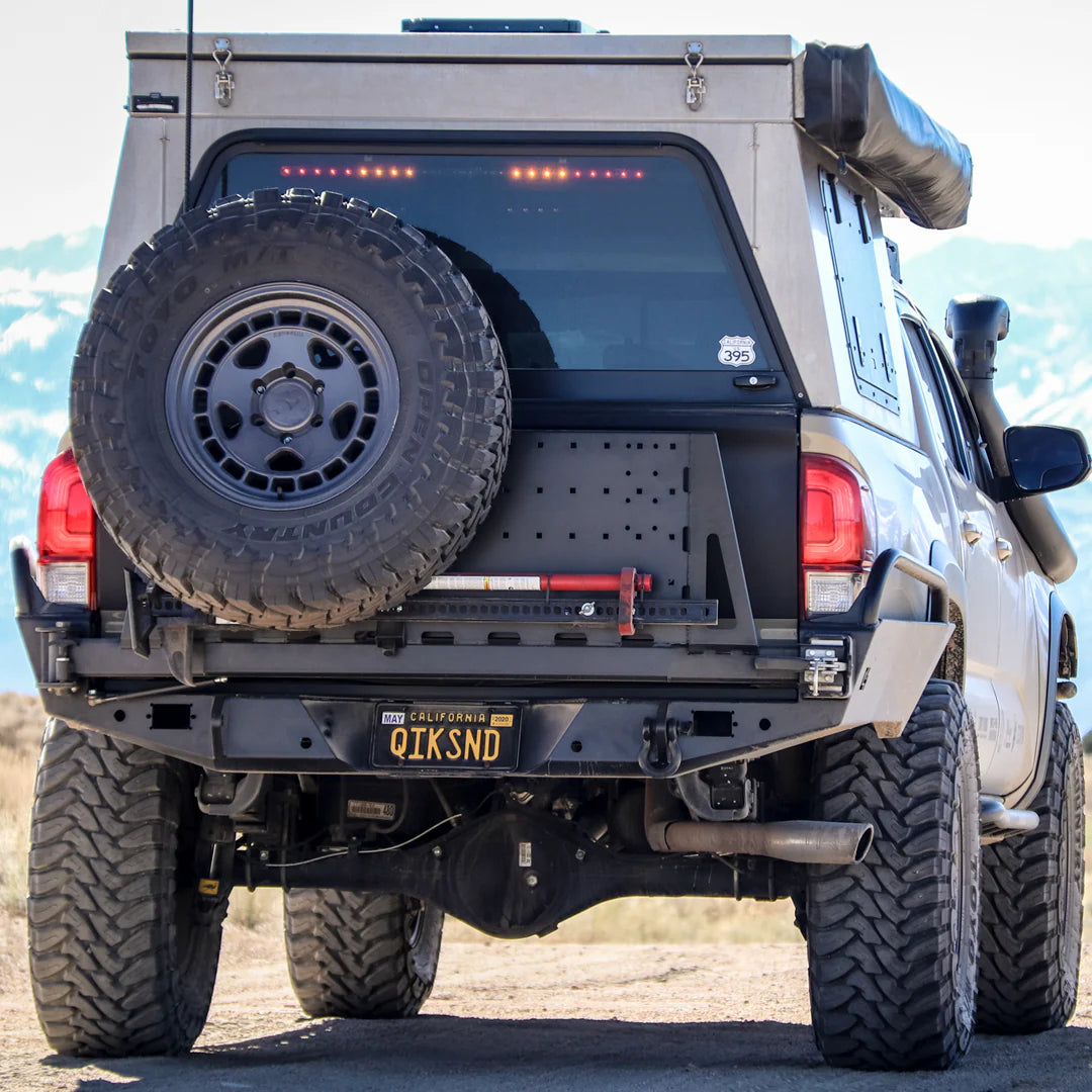 C4 Fabrication Overland Series High Clearance Rear Bumper for Tacoma (2016-2023)