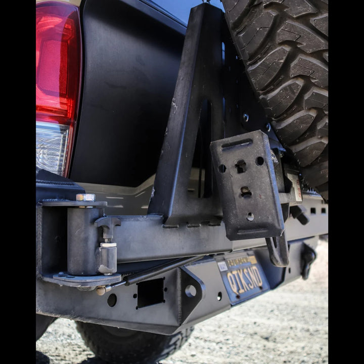 C4 Fabrication Overland Series High Clearance Rear Bumper for Tacoma (2016-2023)