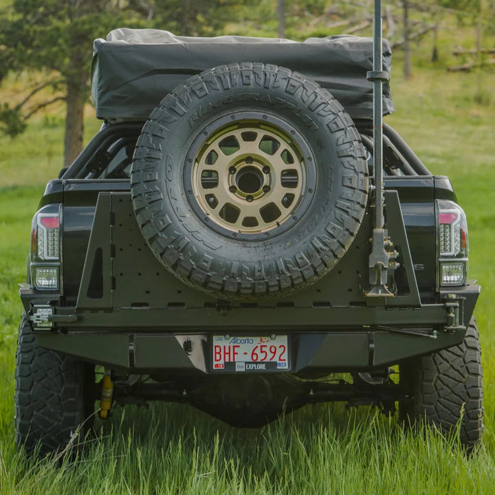 C4 Fabrication Overland Series High Clearance Rear Bumper for Tacoma (2016-2023)