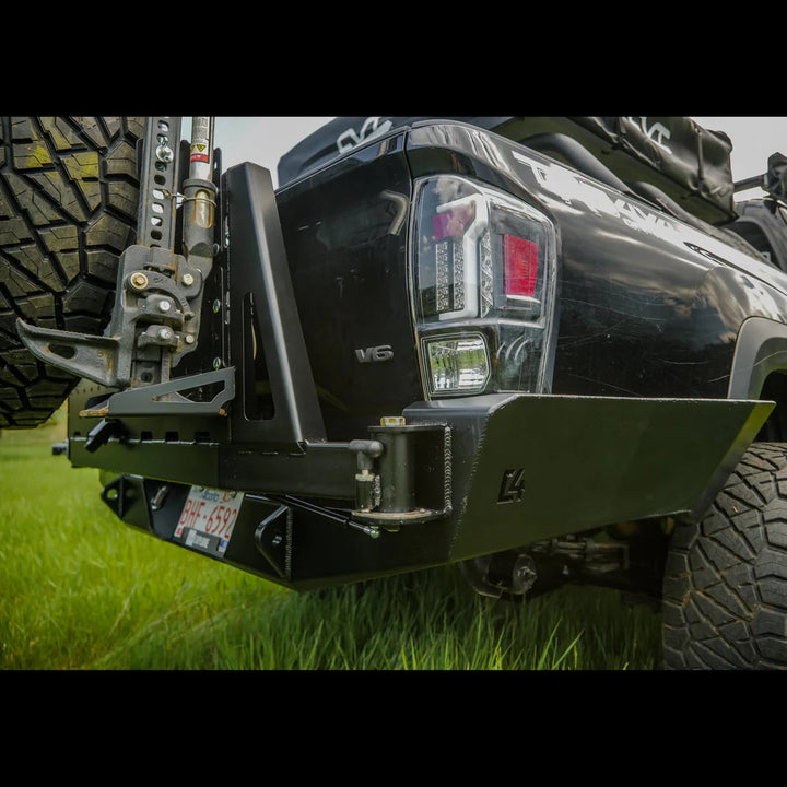 C4 Fabrication Overland Series High Clearance Rear Bumper for Tacoma (2016-2023)