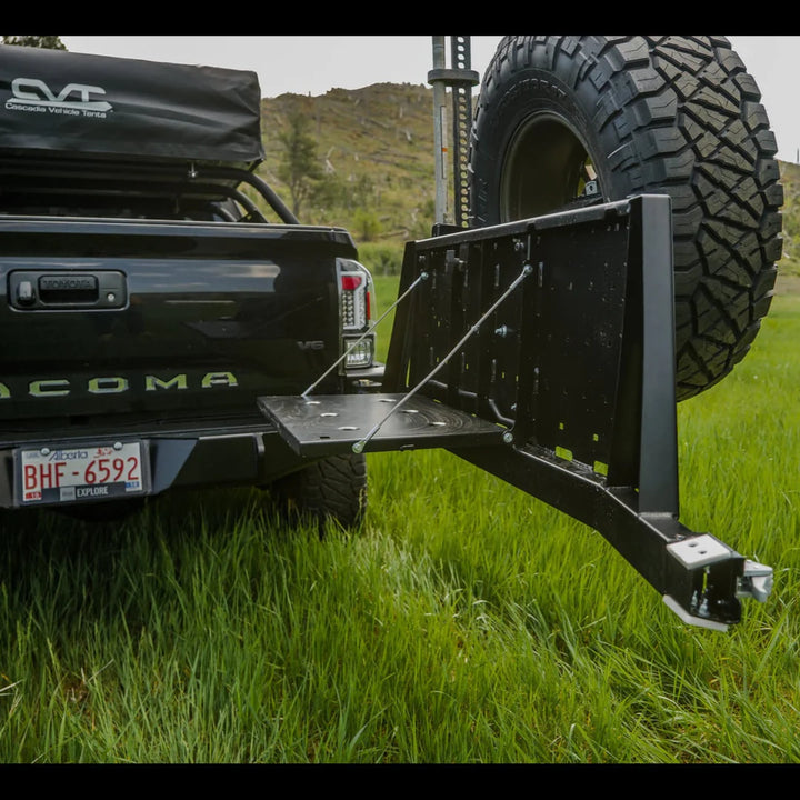 C4 Fabrication Overland Series High Clearance Rear Bumper for Tacoma (2016-2023)