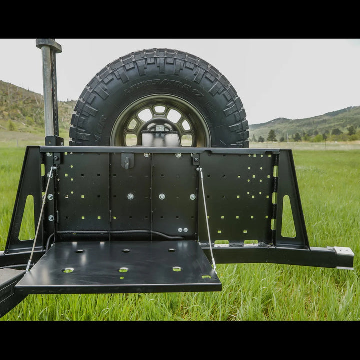 C4 Fabrication Overland Series High Clearance Rear Bumper for Tacoma (2016-2023)