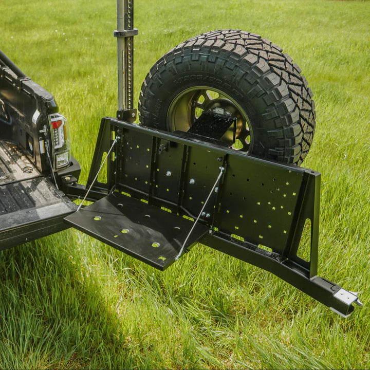 C4 Fabrication Overland Series High Clearance Rear Bumper for Tacoma (2016-2023)