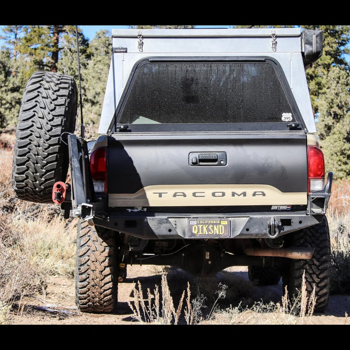 C4 Fabrication Overland Series High Clearance Rear Bumper for Tacoma (2016-2023)
