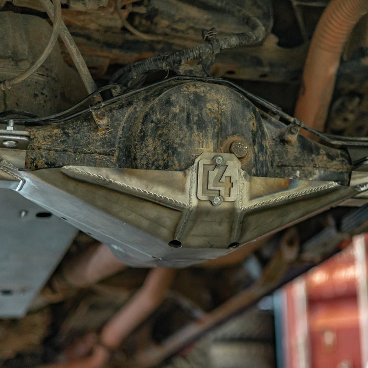 C4 Fabrication Rear Differential Skid Plate for Tacoma (2005-2015)