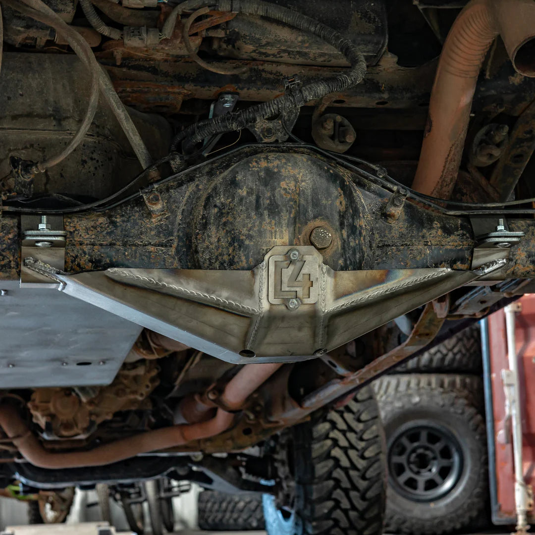 C4 Fabrication Rear Differential Skid Plate for Tacoma (2005-2015)