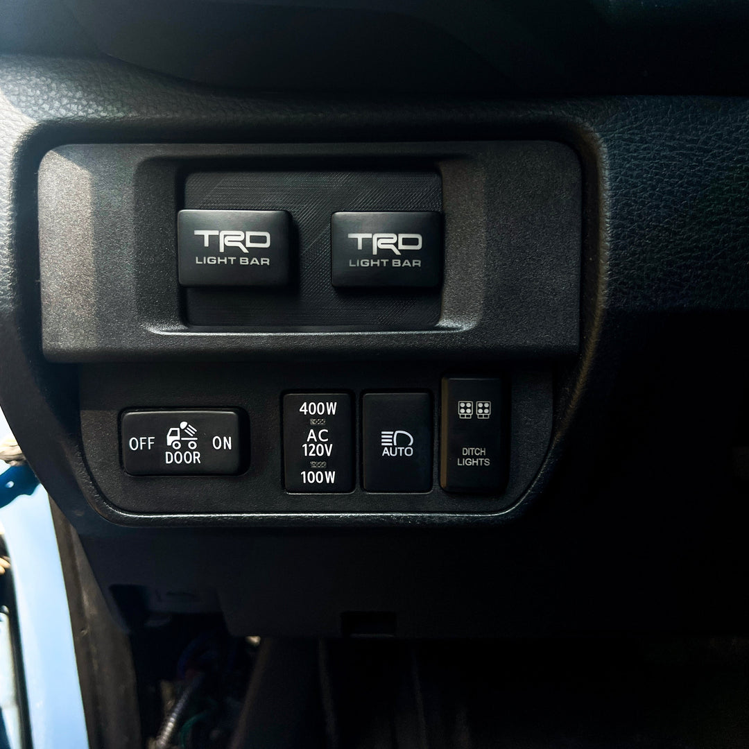 Rave Off Road TRD Pro Style Grille with Integrated Light Bar for Tacoma (2016-2023)
