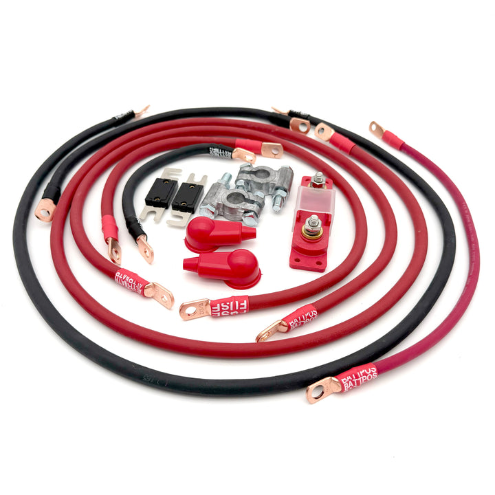 Big7Kits Big 7 Battery Cable Kit for Tacoma (1995-2004)