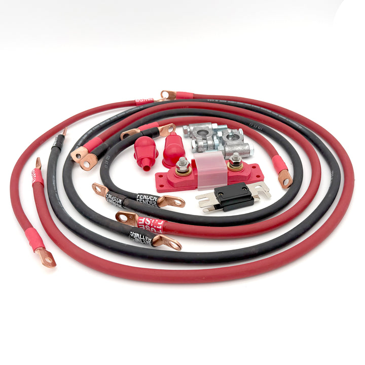 Big7Kits Battery Cable Kit for Toyota Tacoma (2005-2015)