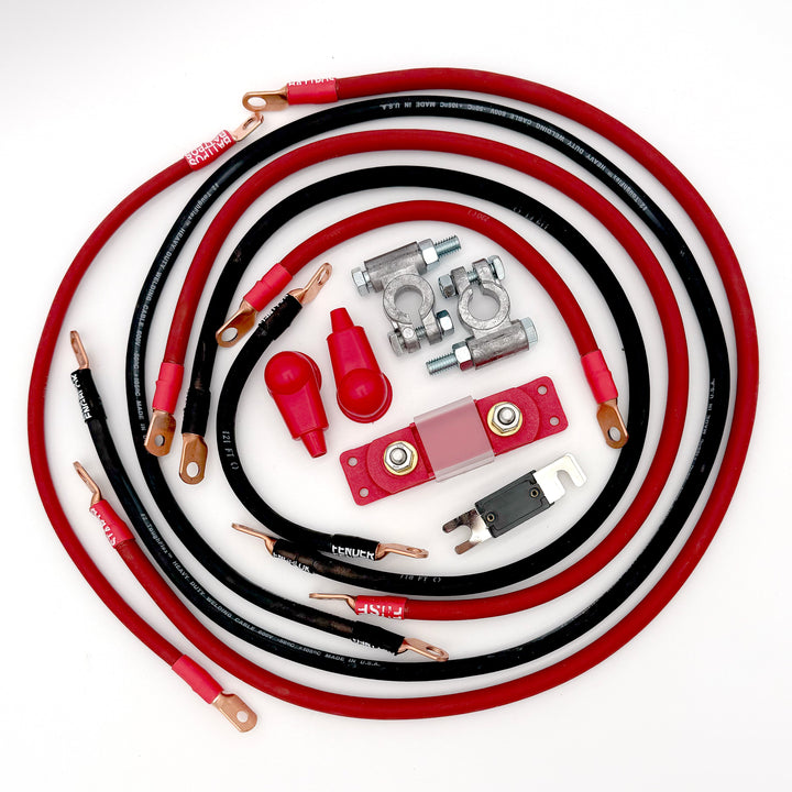 Big7Kits Battery Cable Kit for Toyota Tacoma (2005-2015)