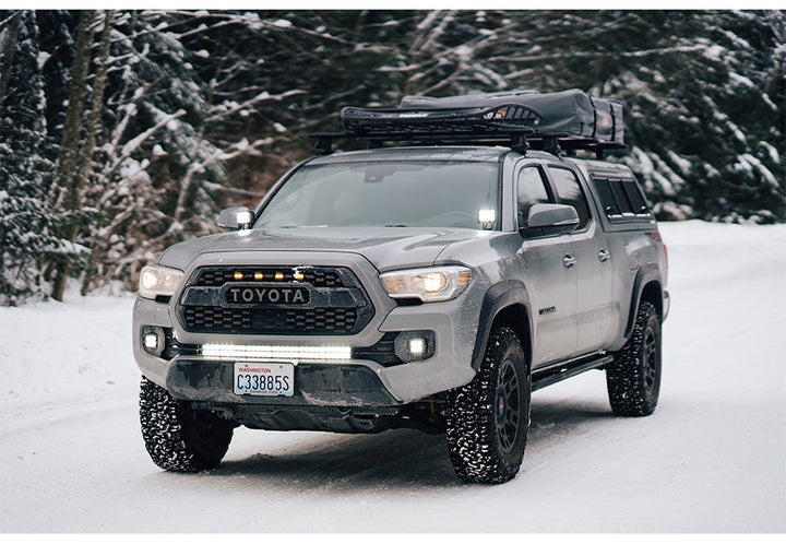Cali Raised LED Trail Edition Rock Sliders for Tacoma (2005-2023)
