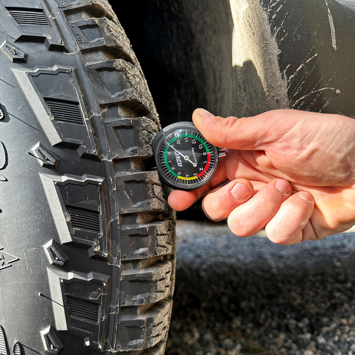 TreadPro Tire Tread Depth Gauge, Dial Type (Reads in 1/32 inch)