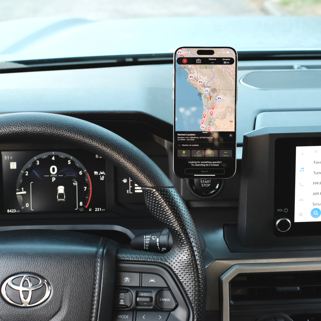 Toyota Tacoma 2024-2026 | 4Runner 2025-2026 MagSafe-compatible Phone Mount