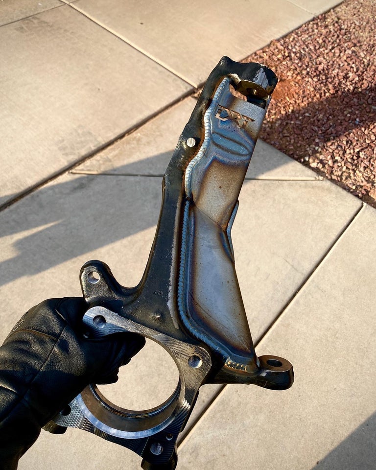 DRT Fabrication Spindle Gussets for Tacoma (2005-2023/ 4Runner 2003-2024)/FJ Cruiser (2007-2014)/ GX460 (2010-2023)/ GX470 (2003-2009)