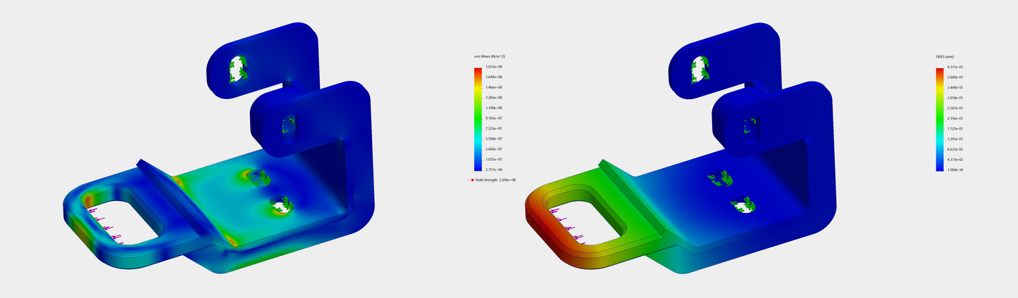 Nytop Front Recovery Points for Tacoma (2016-2023)
