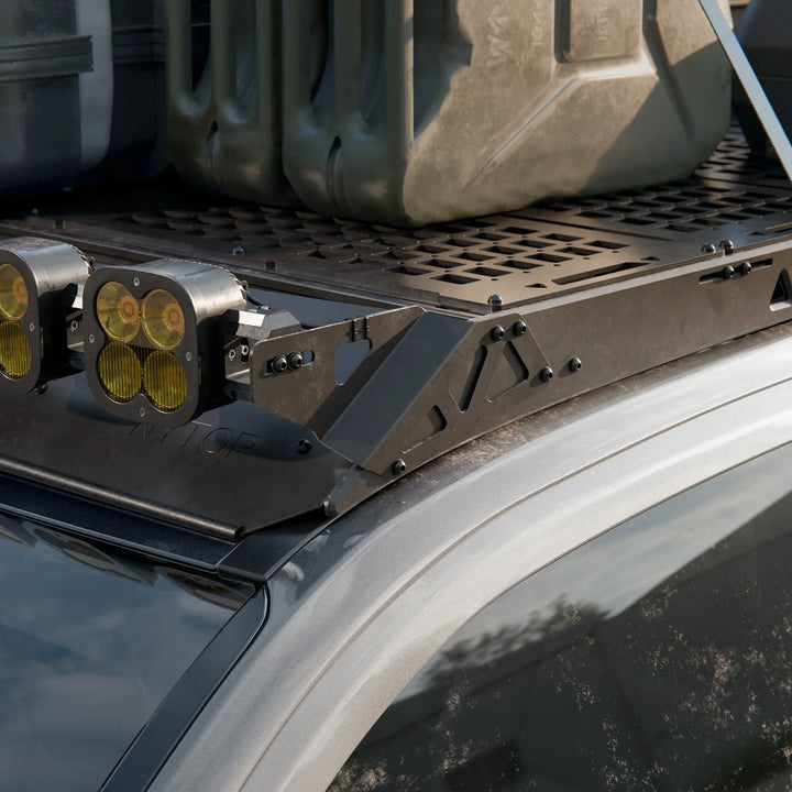 2024-Current Toyota Tacoma/2025-Current Toyota 4Runner Roof Rack 45-Inch Light Bar Bracket