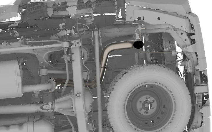 2025-Current Toyota 4Runner Titanium Axle Dump Exhaust