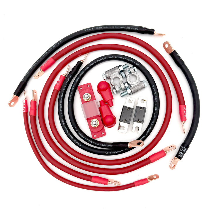 Big7Kits Battery Cable Kit for Toyota FJ Cruiser (2007–2014)