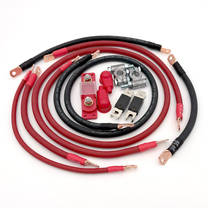 Big7Kits Battery Cable Kit for Toyota FJ Cruiser (2007–2014)