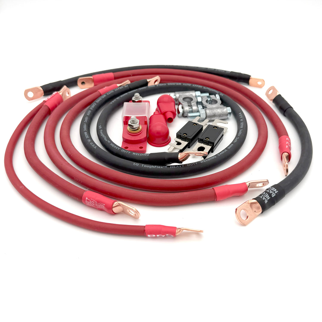 Big7Kits Battery Cable Kit for Toyota FJ Cruiser (2007–2014)