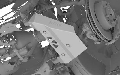 Nytop Lower Control Arm Skid Plate Kit for Tacoma (2024+)