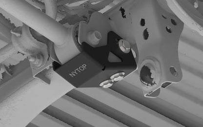 Nytop Lower Trailing Arm Skid Plate Kit for Tacoma (2024+)