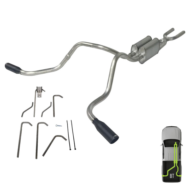 Toyota Tundra, 2007-2013, 5.7L, Weld/On - MPI Exhaust Cat-Back Dual Exhaust Kits