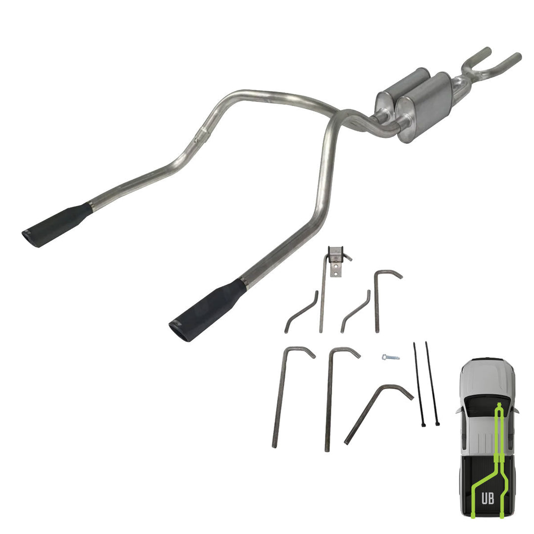 Toyota Tundra, 2014-2021, 5.7L, Weld/On - MPI Exhaust Cat-Back Dual Exhaust Kits